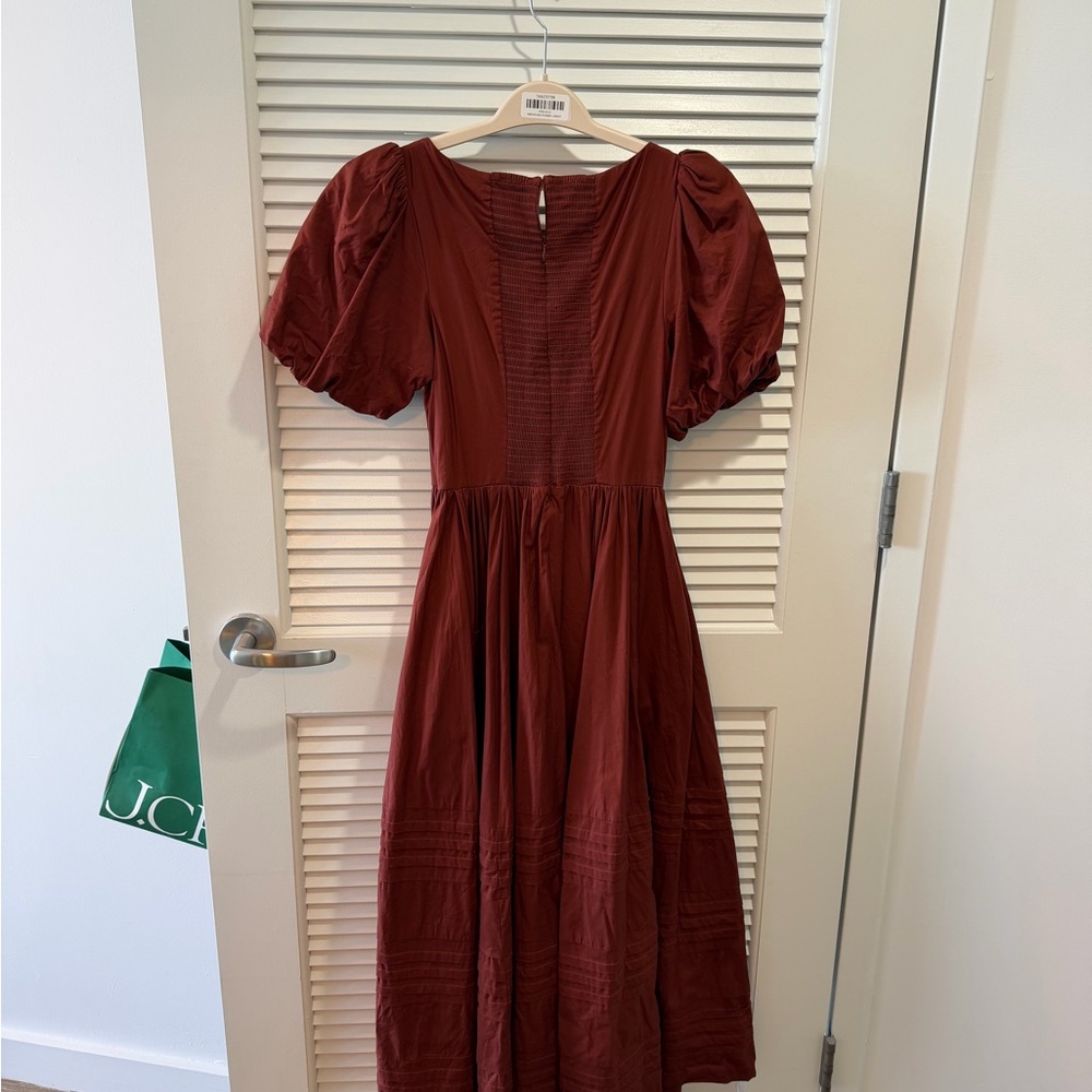Reformation Everlyn Dress Fig Jam - Size 4 - Picture 6 of 6